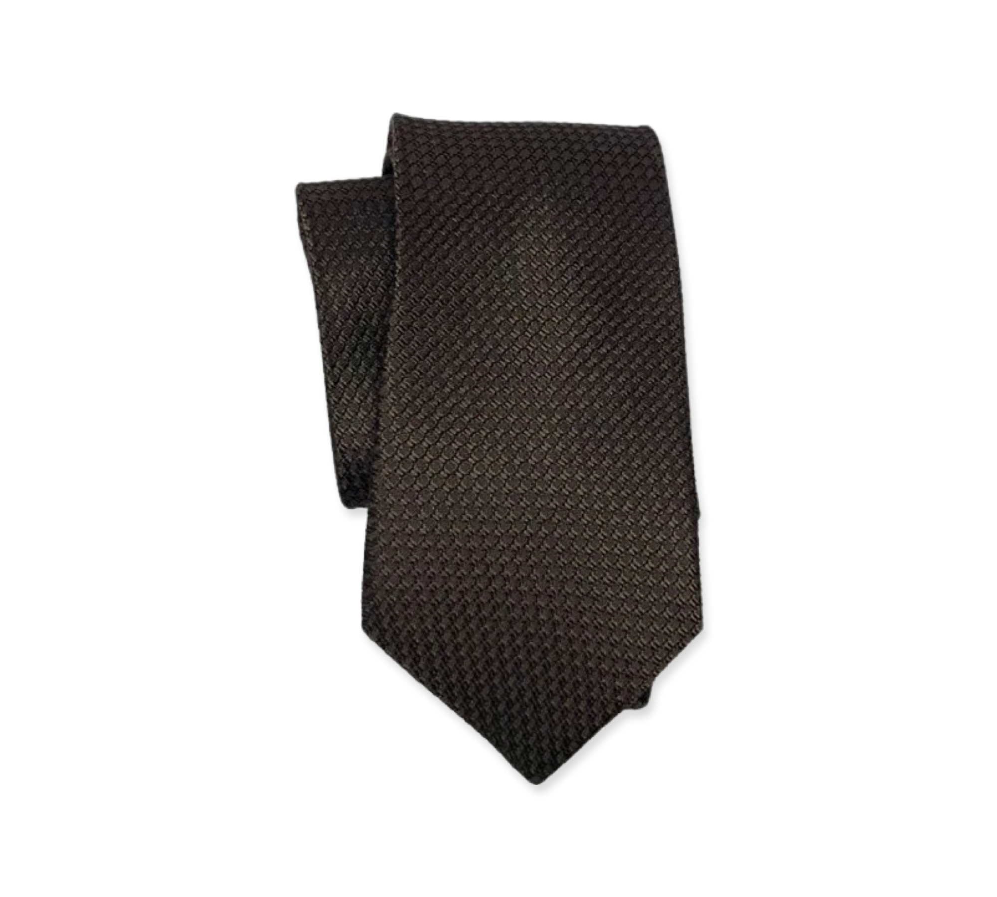 Brown Grenadine Tie